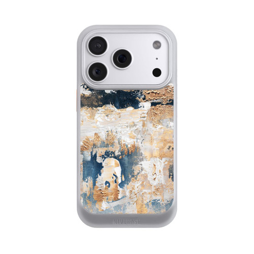 Apple iPhone 18 Pro NIVOcore Abstraktion Blau und Gold