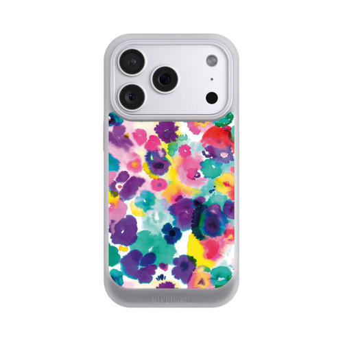 Apple iPhone 18 Pro NIVOcore Aquarellblumen abstrakt