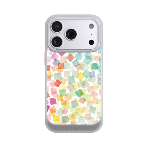 Apple iPhone 18 Pro NIVOcore Konfetti geometrische Plaids Regenbogen