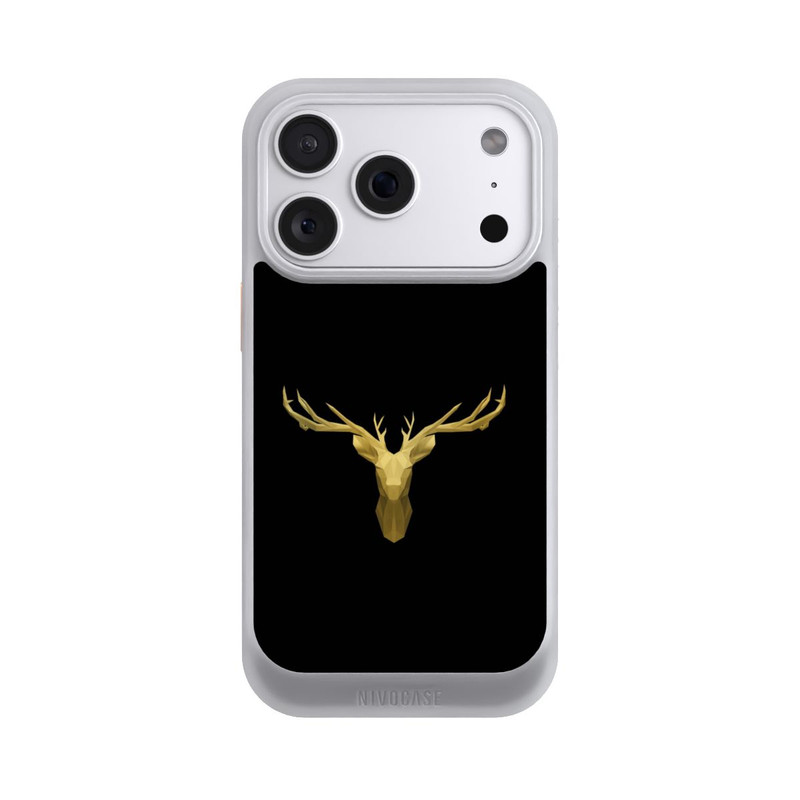 iPhone 18 Pro NIVOcore Gold Reindeer Head
