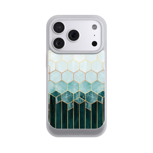 Apple iPhone 18 Pro NIVOcore Blaugrüne Sechsecke