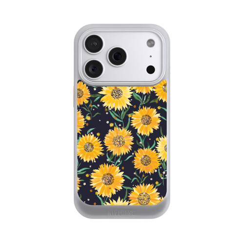 Apple iPhone 18 Pro NIVOcore Sonnenblumen schwarz