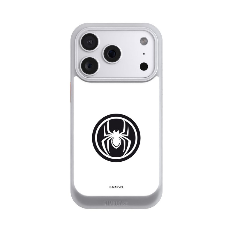 iPhone 18 Pro NIVOcore Spider-Man Logo White