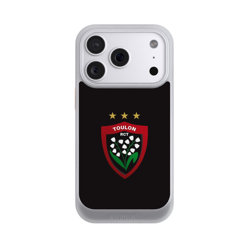 iPhone 18 Pro NIVOcore RC Toulonnais Logo Schwarz