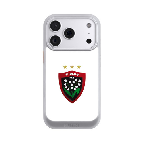 Apple iPhone 18 Pro NIVOcore RC Toulonnais Logo Weiß