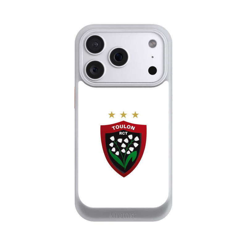 iPhone 18 Pro NIVOcore RC Toulonnais Logo Weiß