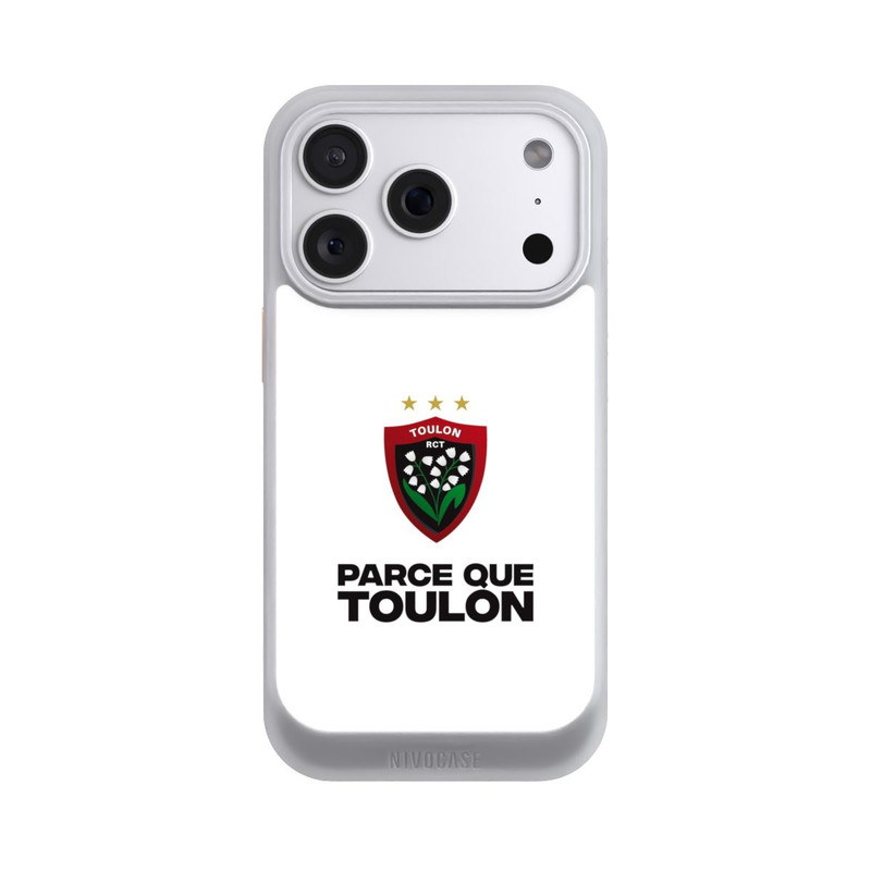 iPhone 18 Pro NIVOcore RC Toulonnais Weiß