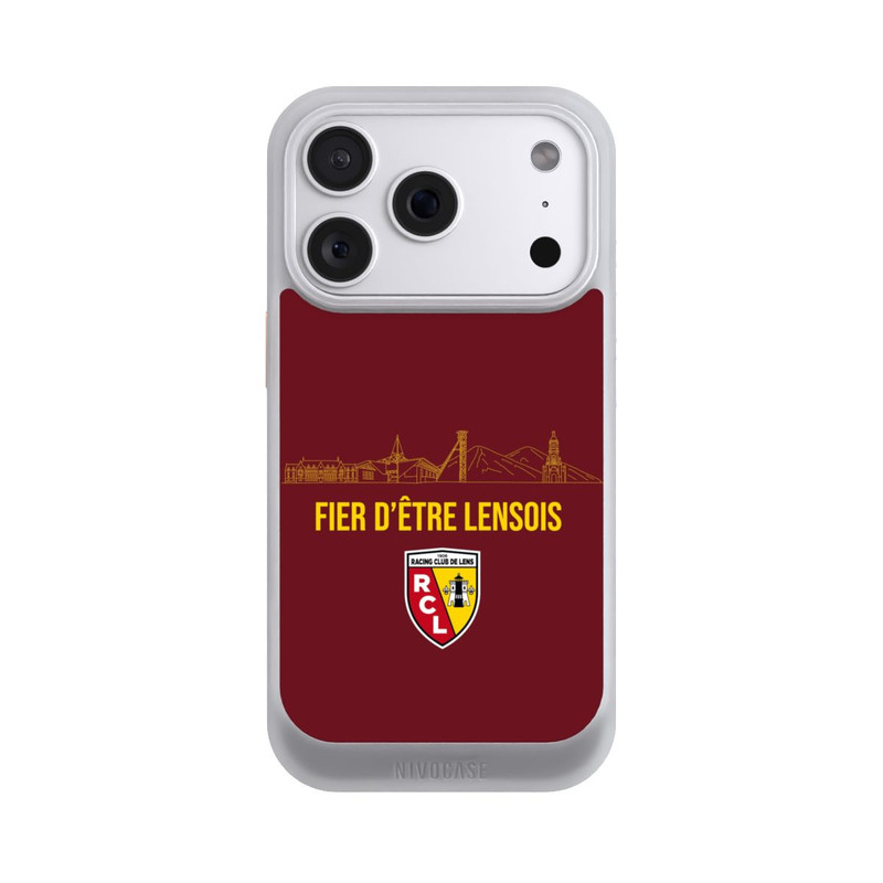 iPhone 18 Pro NIVOcore RC Lens Fier d'être Lensois bordeaux