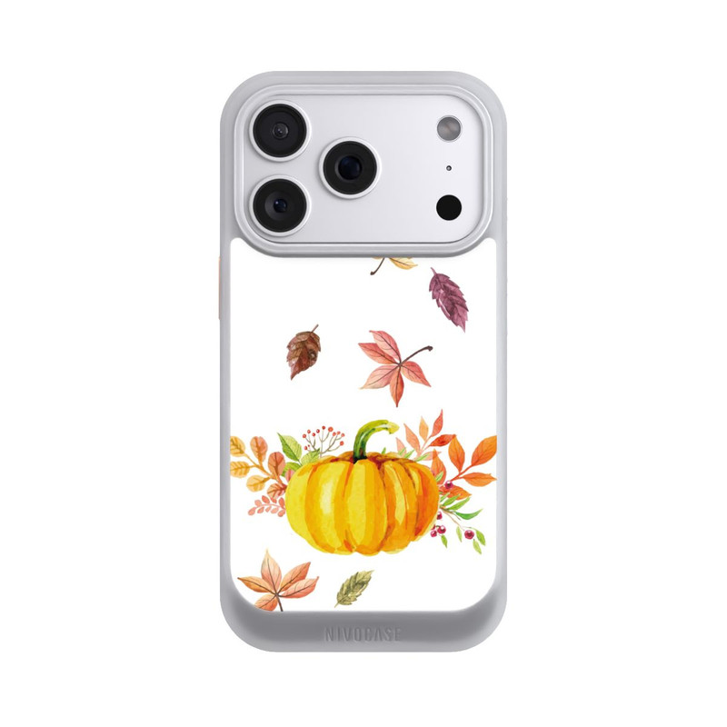 iPhone 18 Pro NIVOcore Pumpkin-weißer Hintergrund 