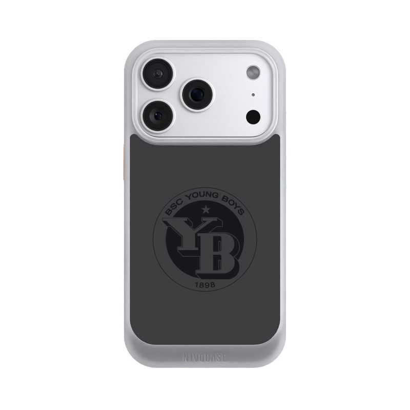 iPhone 18 Pro NIVOcore BSC YB Logo Grau