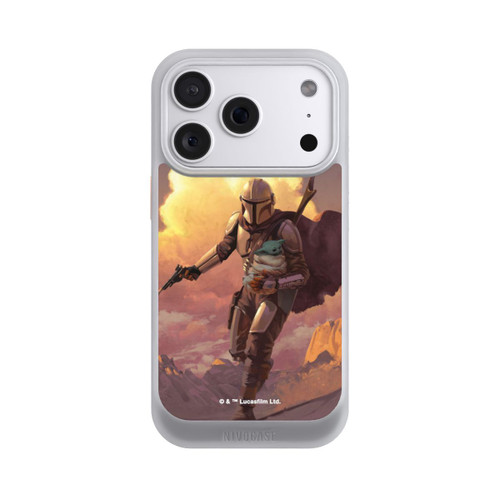 Apple iPhone 18 Pro NIVOcore Der Mandalorianer und Grogu Sonnenguntergang Wolken