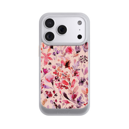 Apple iPhone 18 Pro NIVOcore Künstlerische Blumen Viva Magenta