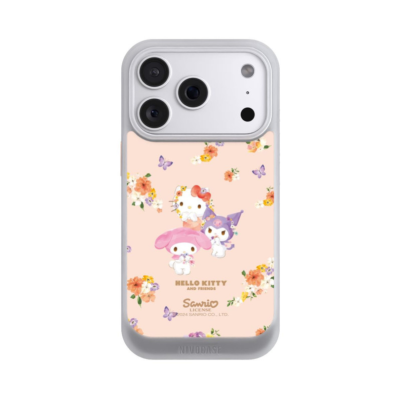 iPhone 18 Pro NIVOcore Hello Kitty Frühlingsblumen