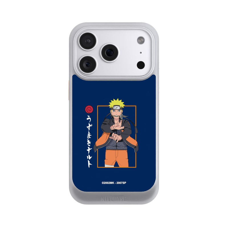 iPhone 18 Pro NIVOcore Naruto Kampfposition Blau