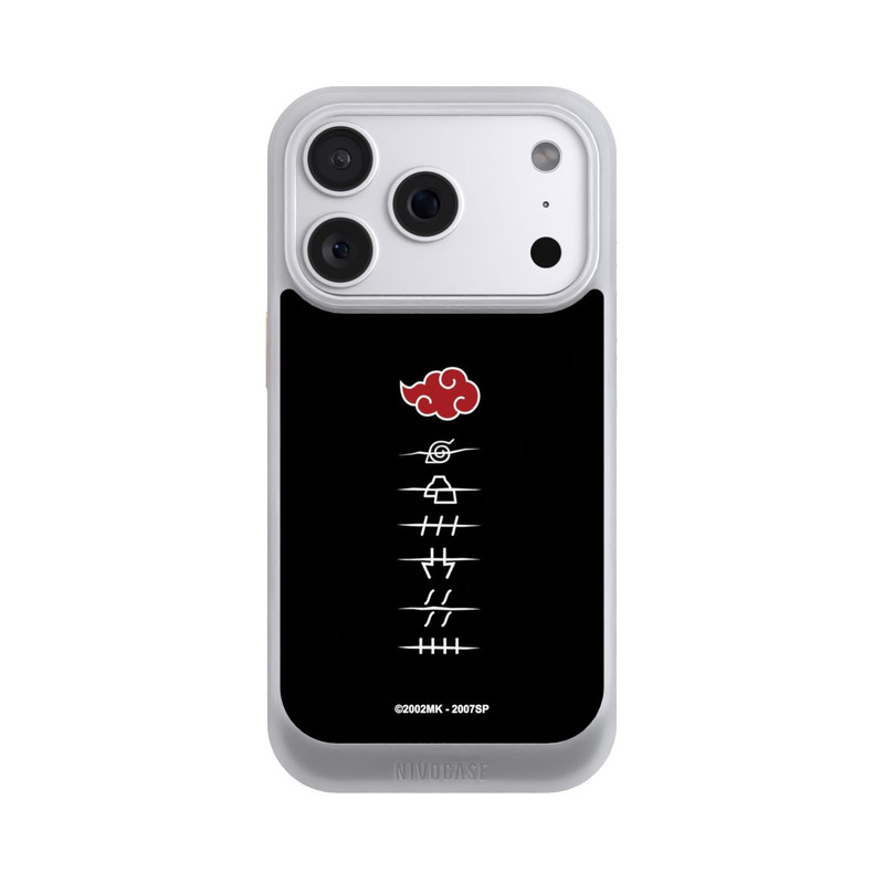 iPhone 18 Pro NIVOcore Akatsuki Mitgliedssymbole Schwarz