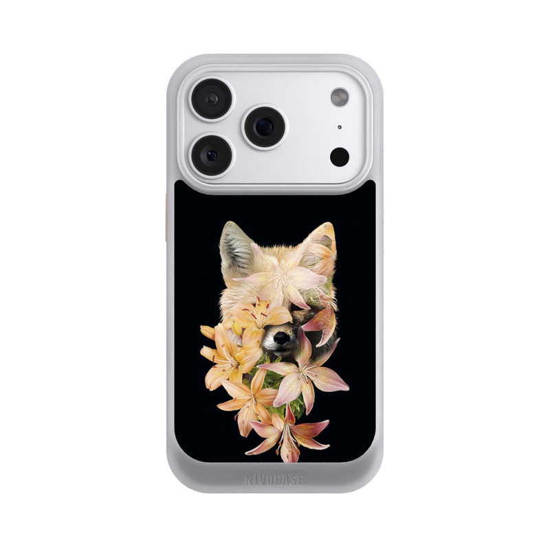 iPhone 18 Pro NIVOcore Blumen-Fuchs