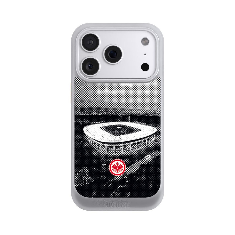 iPhone 18 Pro NIVOcore SGE Stadion Schwarz Weiß