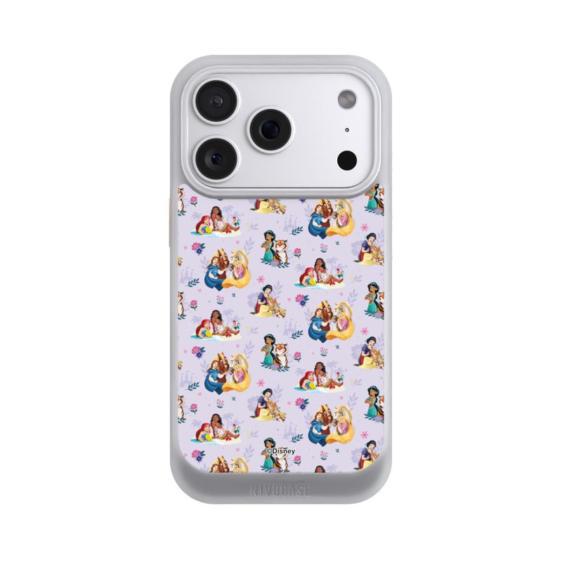 iPhone 18 Pro NIVOcore Princess Floral Pattern Purple