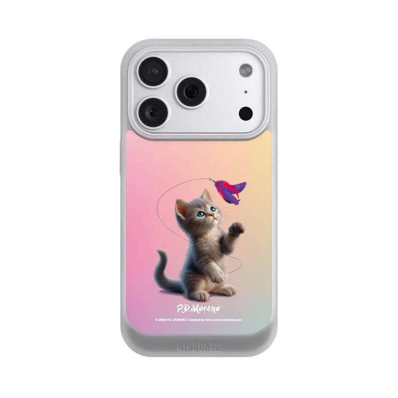 iPhone 18 Pro NIVOcore Playing Cat with Feather