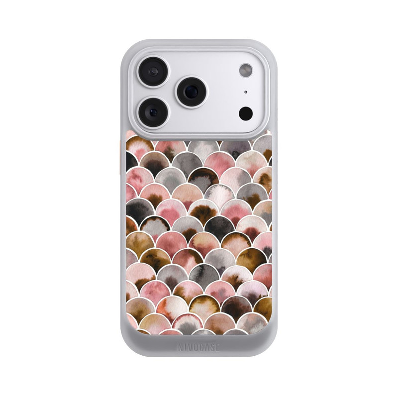 iPhone 18 Pro NIVOcore Japandi Scales Pink Brown