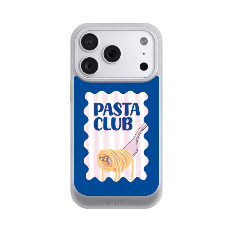 iPhone 18 Pro NIVOcore Pasta Club in Blue and Pink