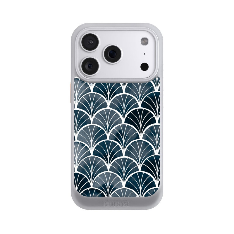 iPhone 18 Pro NIVOcore Botanische Brise Art Deco Grau