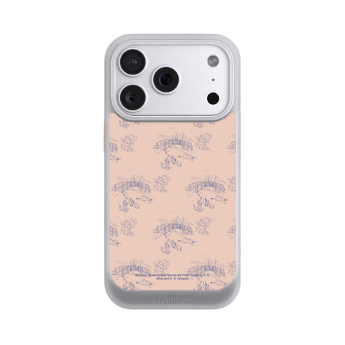 Apple iPhone 18 Pro NIVOcore Winnie the Pooh Retro Pattern Bridges Pink