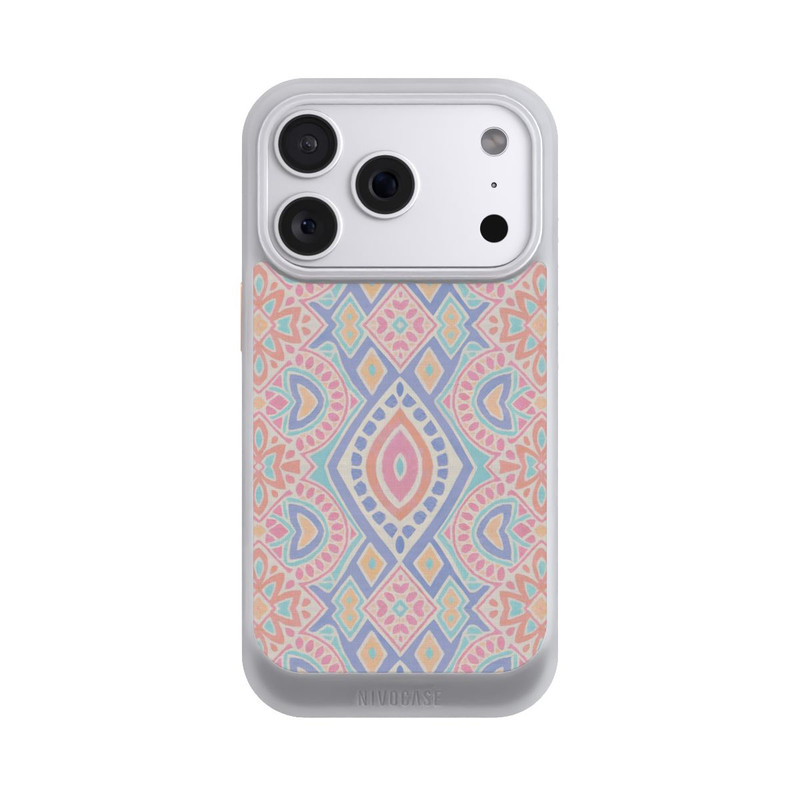 iPhone 18 Pro NIVOcore Boho Geometric Mosaic Intricate Tribal Design