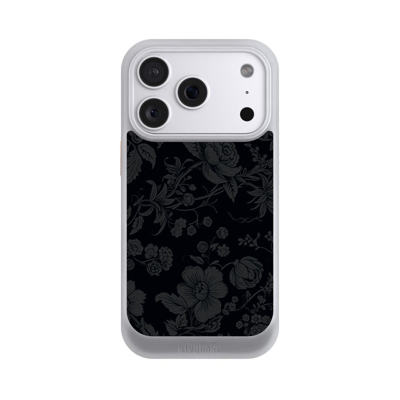 iPhone 18 Pro NIVOcore Fleur Foncée Look Vintage