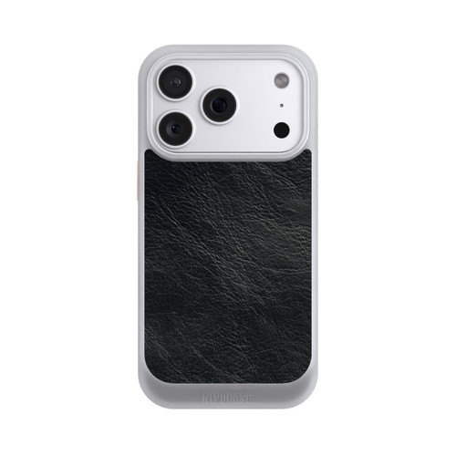 Apple iPhone 18 Pro NIVOcore Schwarzer Lederlook Hintergrund