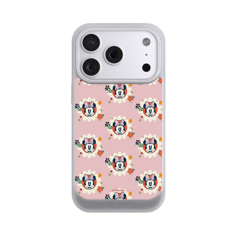 iPhone 18 Pro NIVOcore Minnie's Magic Flowers Retro Pattern
