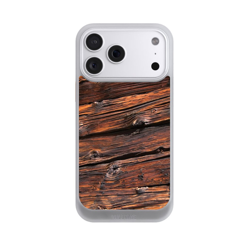 iPhone 18 Pro Max NIVOcore Verwitterte Holzplanken