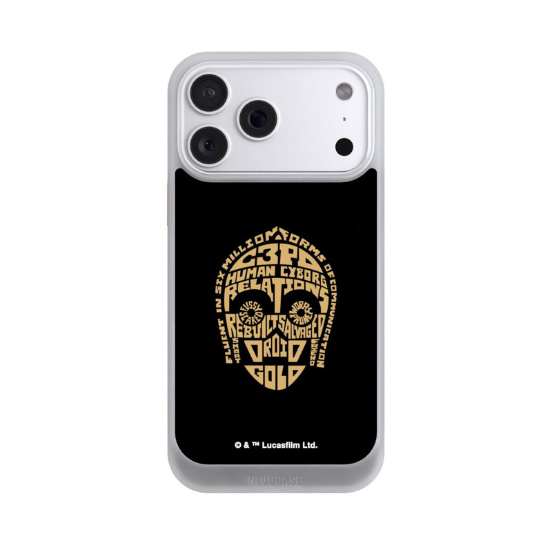 iPhone 18 Pro Max NIVOcore C3PO Typo Grafisch
