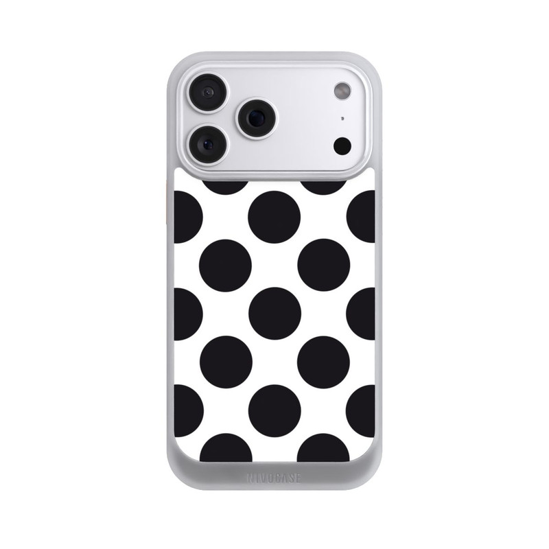 iPhone 18 Pro Max NIVOcore Big Dots - White