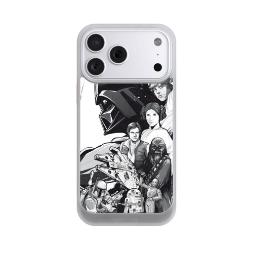 Apple iPhone 18 Pro Max NIVOcore Star Wars Characters - Black and White