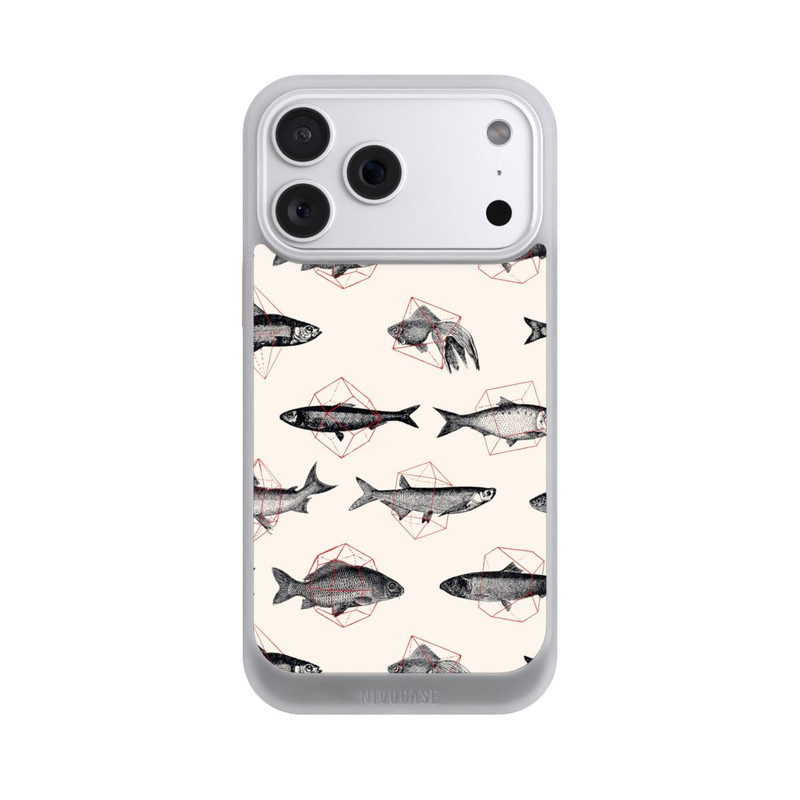 iPhone 18 Pro Max NIVOcore Fishes in Geometrics
