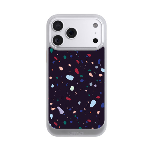 Apple iPhone 18 Pro Max NIVOcore Modern Dark Rounded Terrazzo