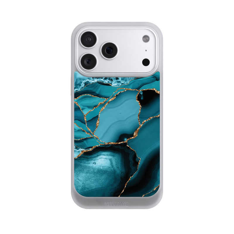 iPhone 18 Pro Max NIVOcore Eisblaue Marmor Landschaft