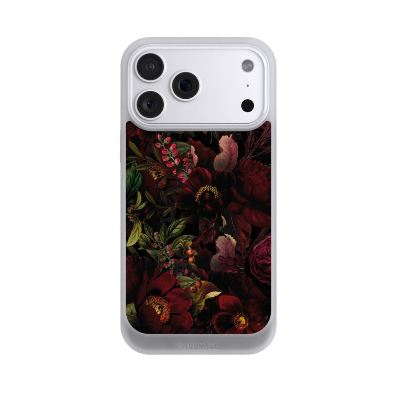 iPhone 18 Pro Max NIVOcore Dunkle Rote Vintage Barock Rosen