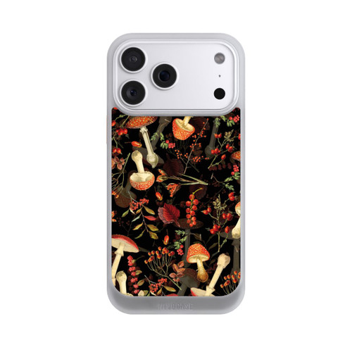 Apple iPhone 18 Pro Max NIVOcore Mushroom Pattern Black