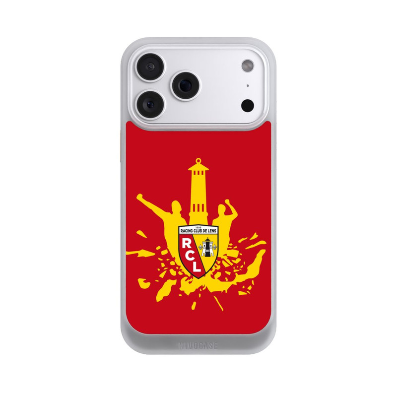 iPhone 18 Pro Max NIVOcore RC Lens Turm Gelb auf Rot