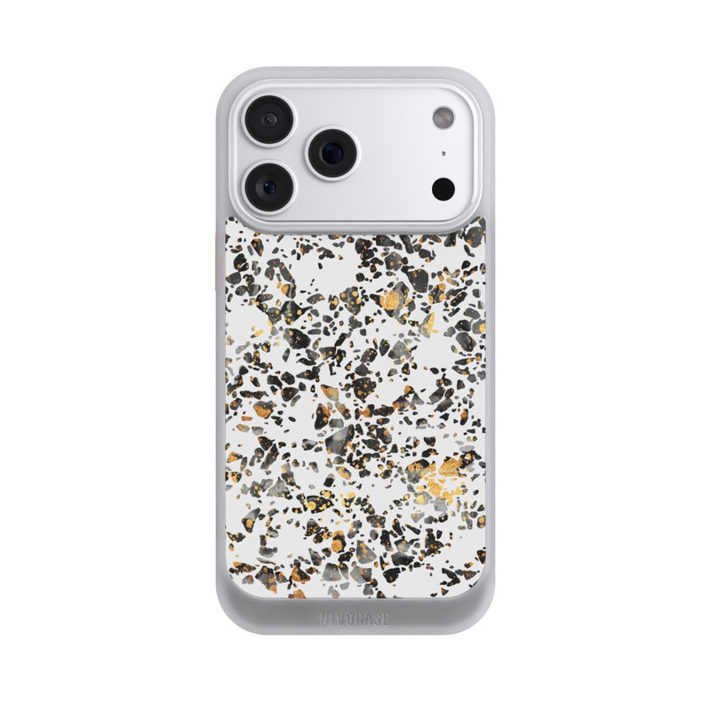 iPhone 18 Pro Max NIVOcore Gold Speckled Terrazzo
