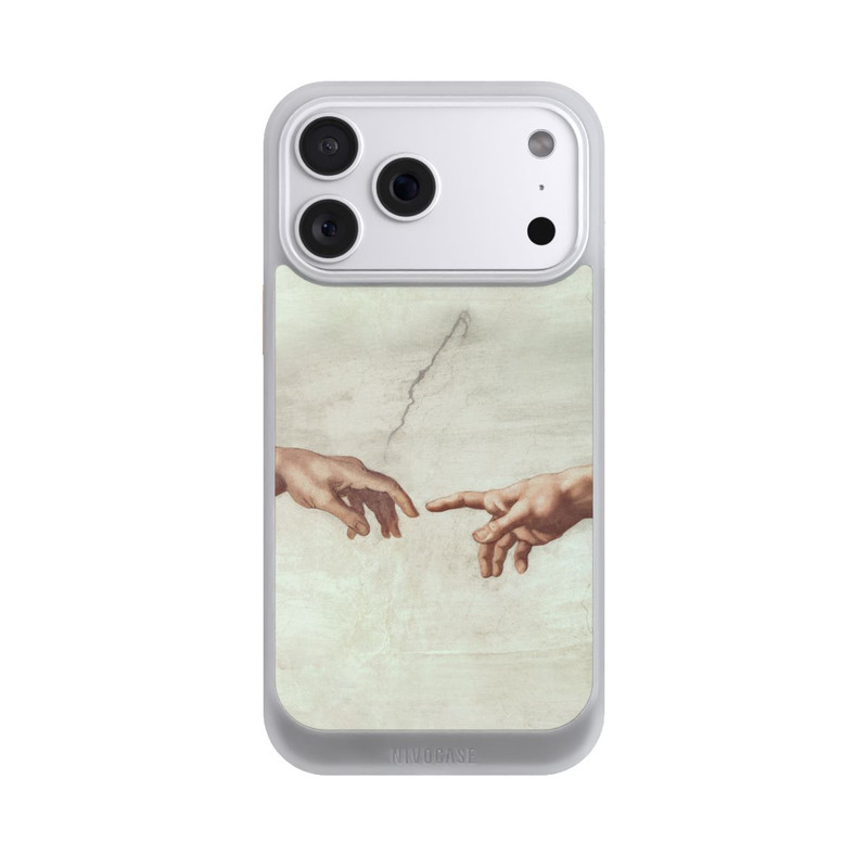 iPhone 18 Pro Max NIVOcore Die Hände von Gott und Adam von Michelangelo Buonarroti