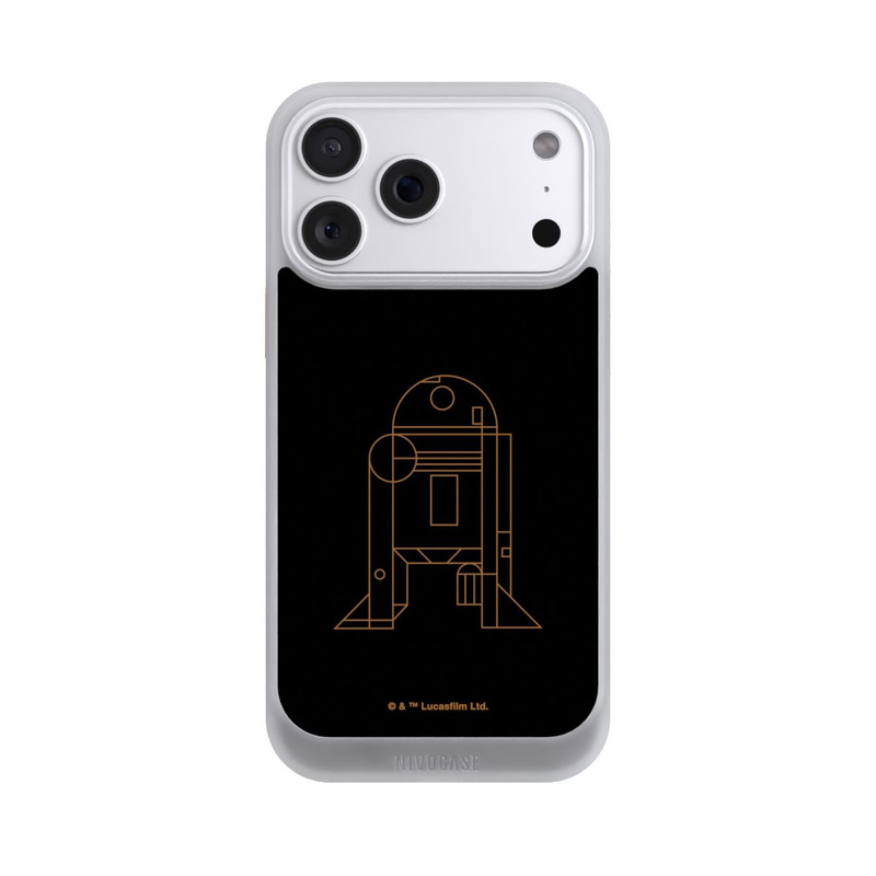 iPhone 18 Pro Max NIVOcore R2D2 Dessin au trait