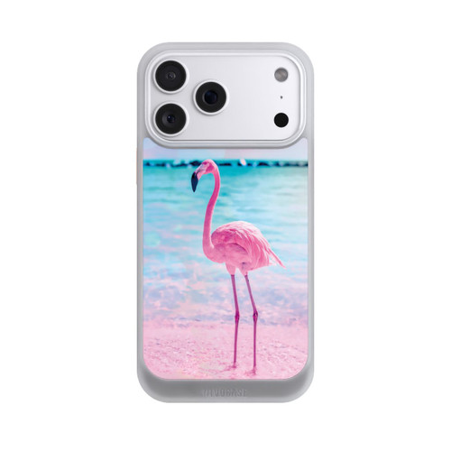 Apple iPhone 18 Pro Max NIVOcore Rosa Flamingo am Meer