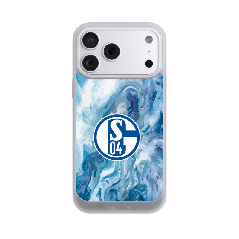iPhone 18 Pro Max NIVOcore Schalke 04 Flüssig Blau