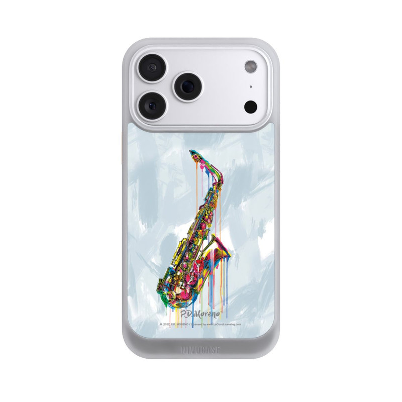 iPhone 18 Pro Max NIVOcore Saxophone Art By P.D. Moreno