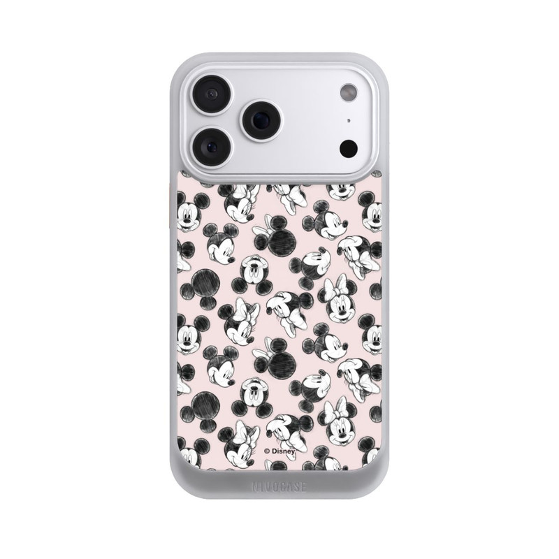 iPhone 18 Pro Max NIVOcore Minnie & Mickey Viele Gesichter Pink