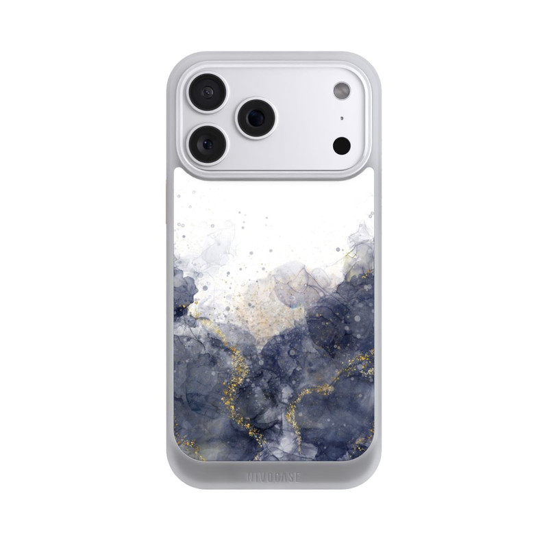 iPhone 18 Pro Max NIVOcore Alcohol Ink Blue Glamour