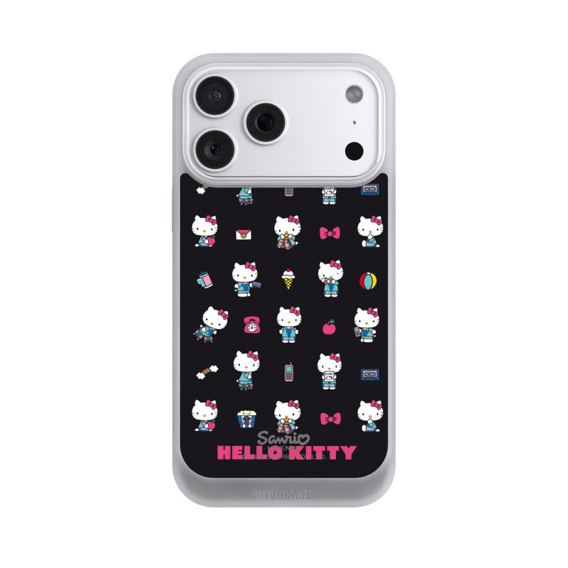 iPhone 18 Pro Max NIVOcore Hello Kitty 90s Schwarz